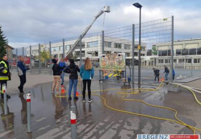 Mitgliederwerbung und Branderziehung an der Schule Schendlingen